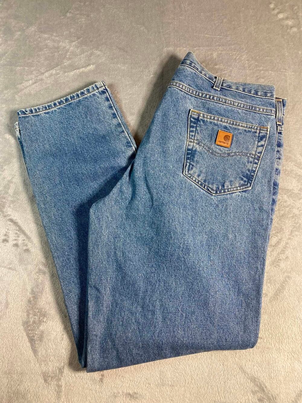 Vintage Carhartt Jeans 40x34 Relaxed Fit B17 STW NWOT